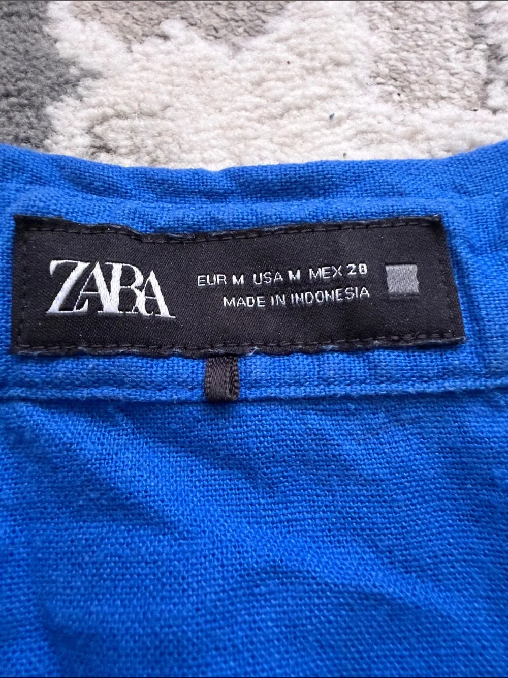 ZARA Lightweight Linen Blend Matching Two-Piece Set